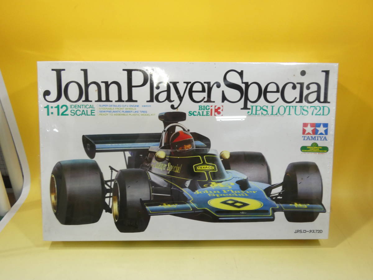 ジャンク扱い】未開封品 タミヤ 1/12 JohnPlayer Special LOTUS72D 