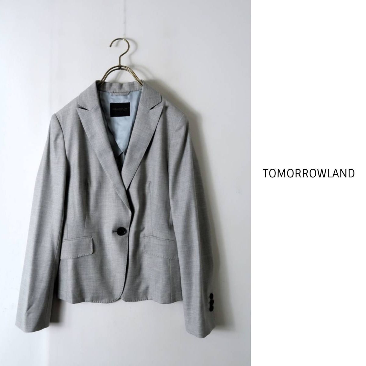 4.2万☆超美品☆トゥモローランド TOMORROWLAND☆ウールレーヨン 