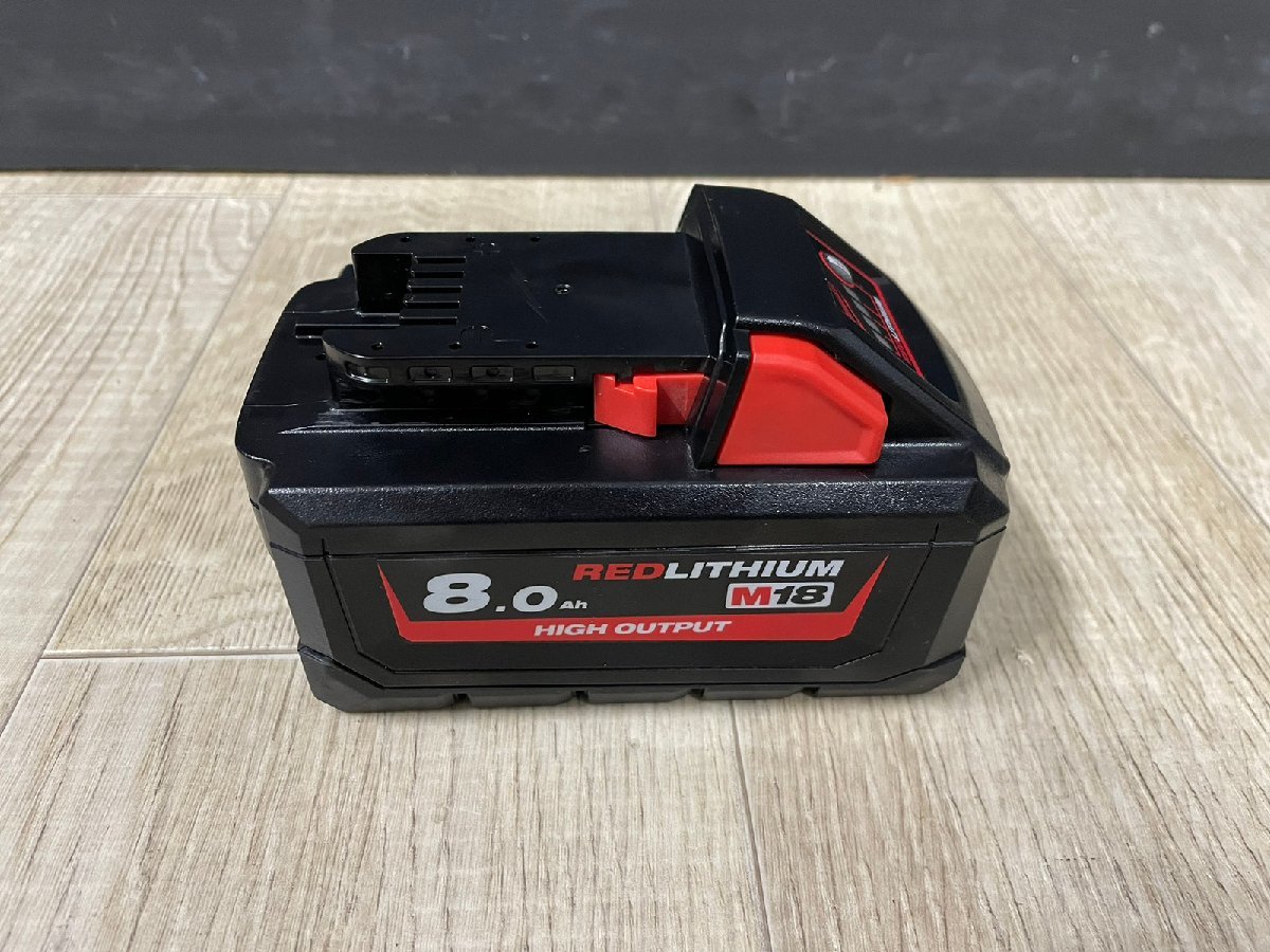 ◇美品◇ milwaukee ミルウォーキー 18V 8.0Ah パワーブースト 