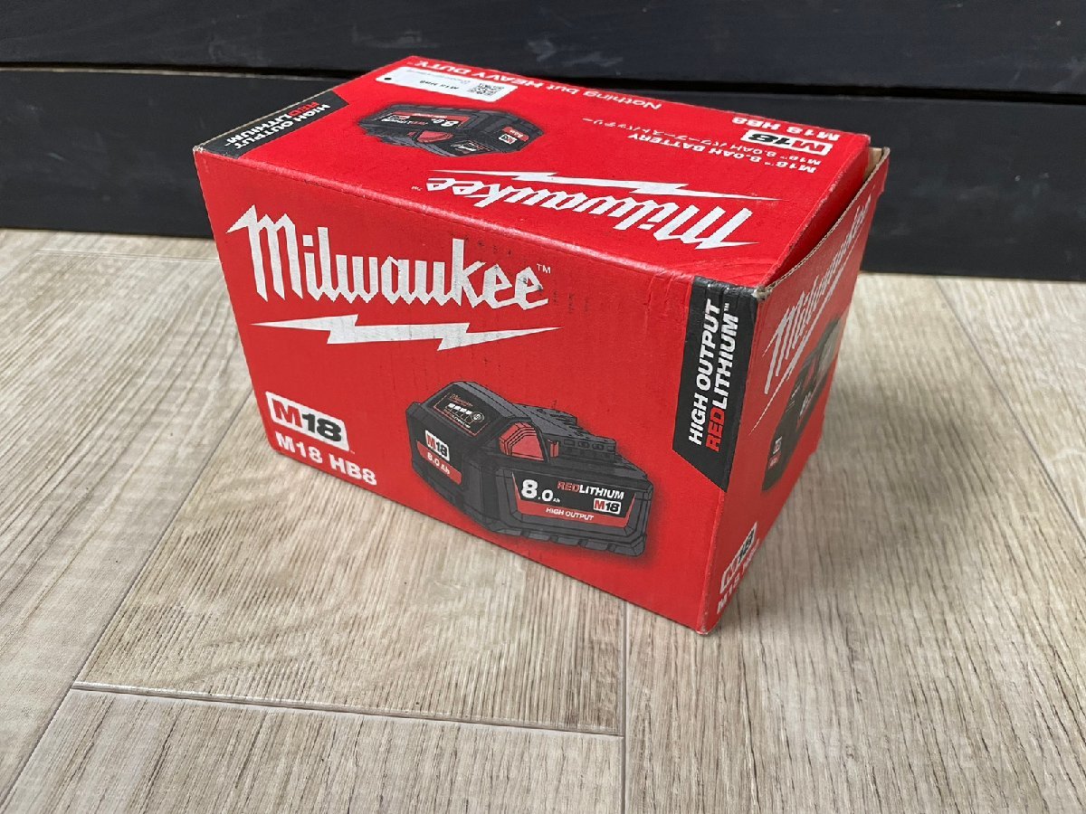 ◇美品◇ milwaukee ミルウォーキー 18V 8.0Ah パワーブースト 