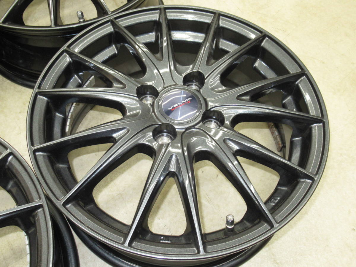 程度良品！Weds VELVA(ヴェルヴァ)SPORTⅡ 5.5J-15 off+42 pcd100/4H
