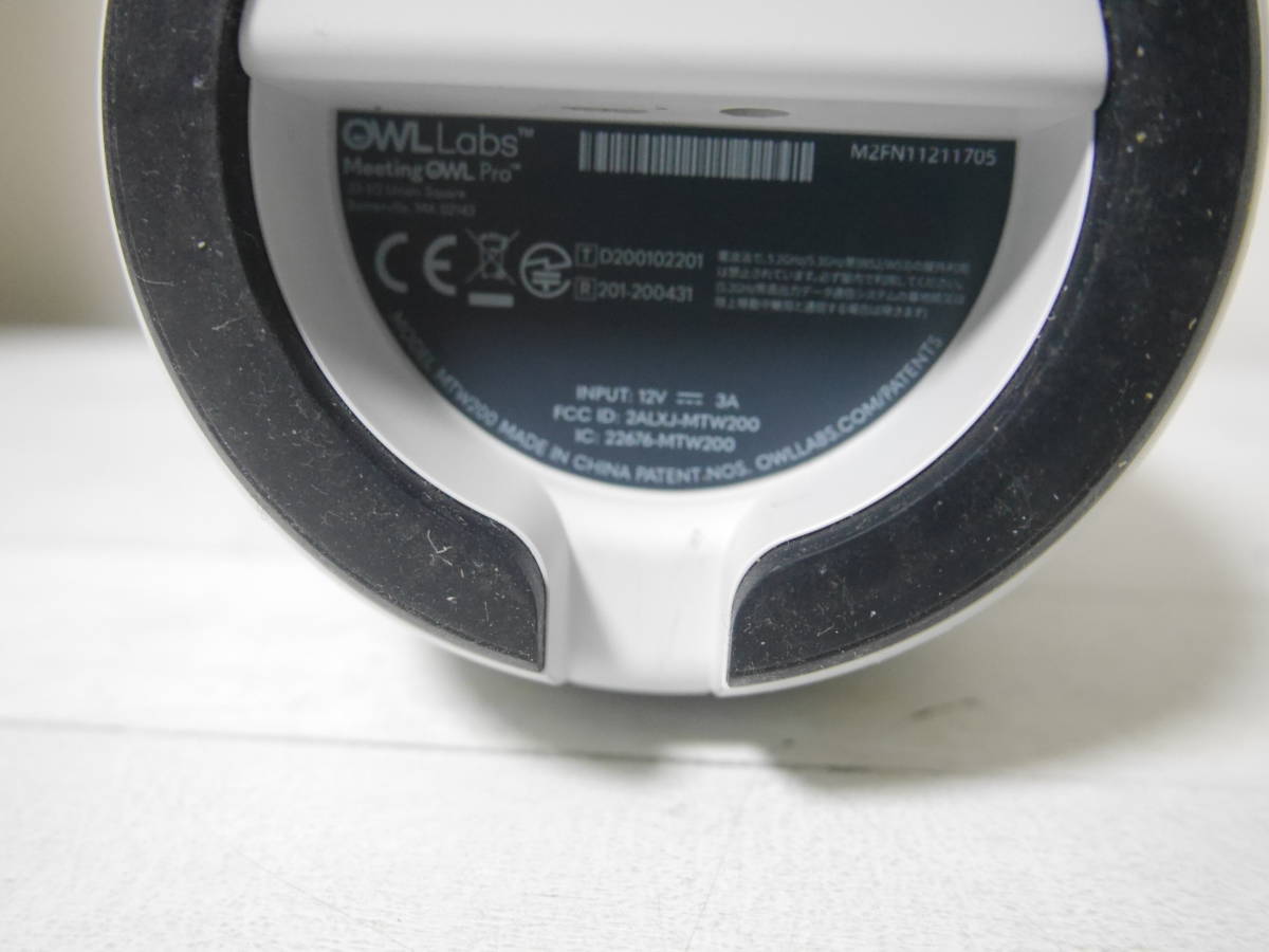 OWL Labs 360°対応 ミーティングカメラ AI Webカメラ Meeting OWL Pro_4
