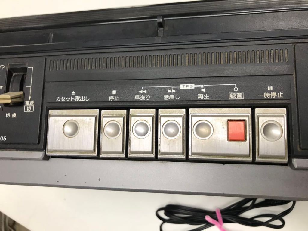 K 2311-3038 National ラジオカセットレコーダー AM FMラジオ カセット