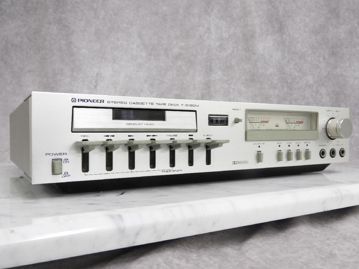 T-3050 パイオニア Pioneer - PIONEER カセットデッキ Yahoo