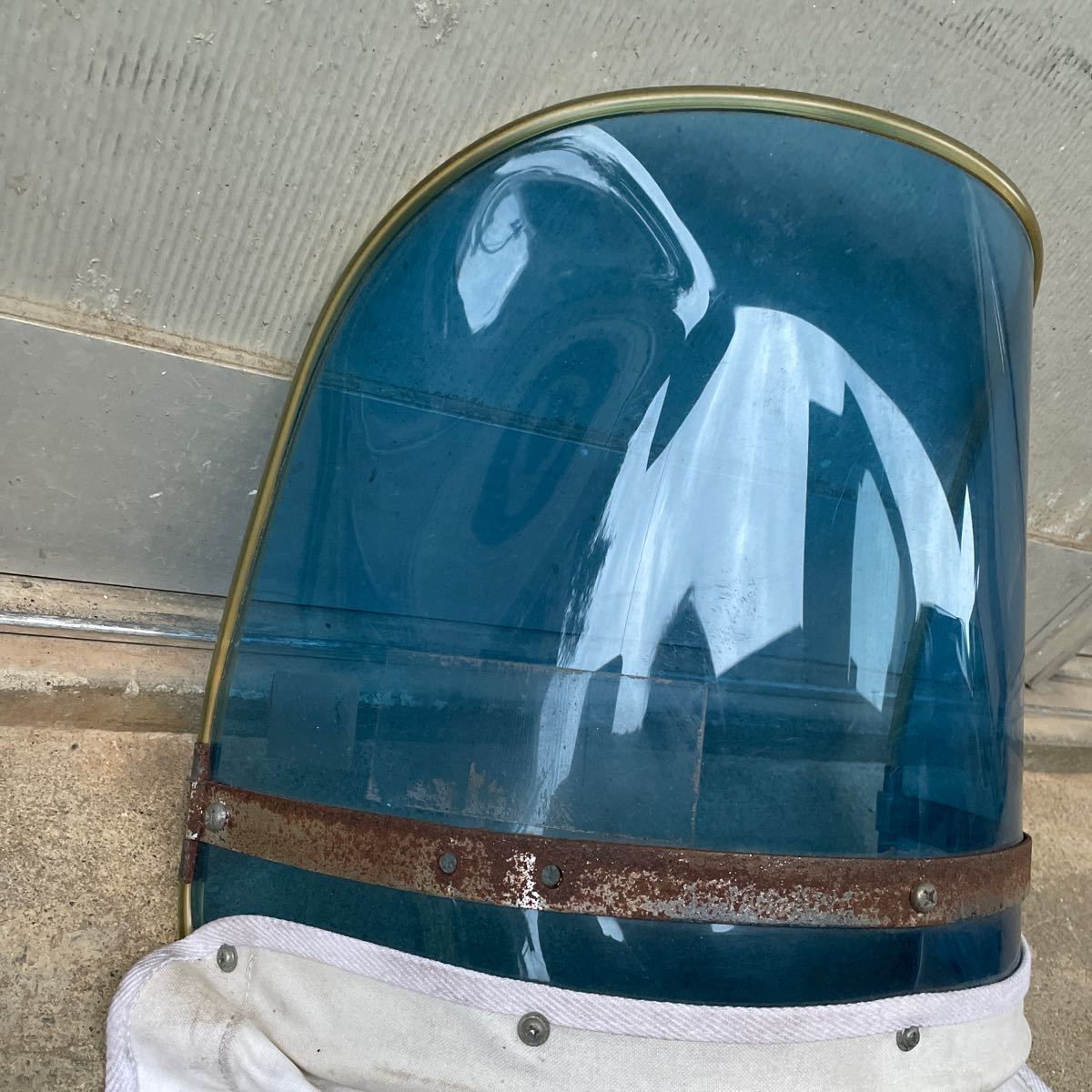 旭風防 旧車当時物 ヤレ仕様 ジャンク品 昭和レトロ 暴走族 中古