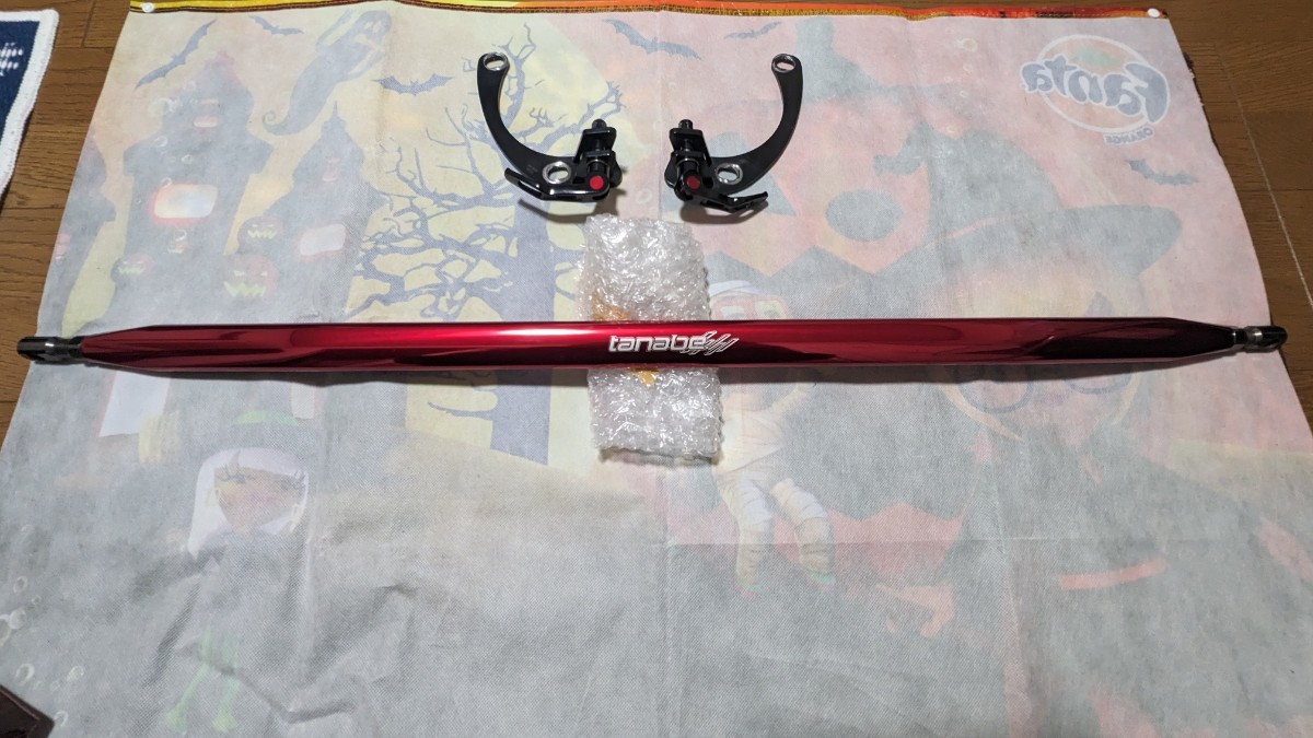 tanabe SUSTEC STRUT TOWER BAR　フロント&リアセット SUSTEC QUICK RELEASE LEVERフロントのみ Tanabe Strut Tower NST61 Sustex Racing