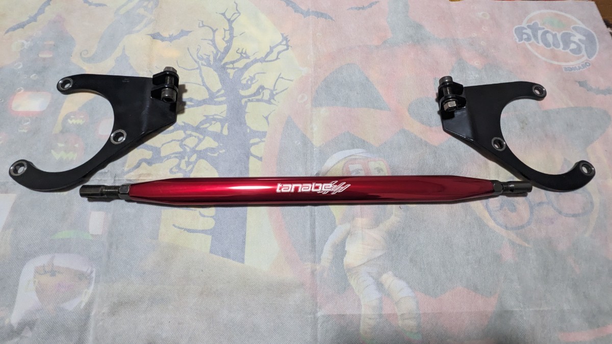 tanabe SUSTEC STRUT TOWER BAR　フロント&リアセット SUSTEC QUICK RELEASE LEVERフロントのみ Tanabe Strut Tower NST61 Sustex Racing