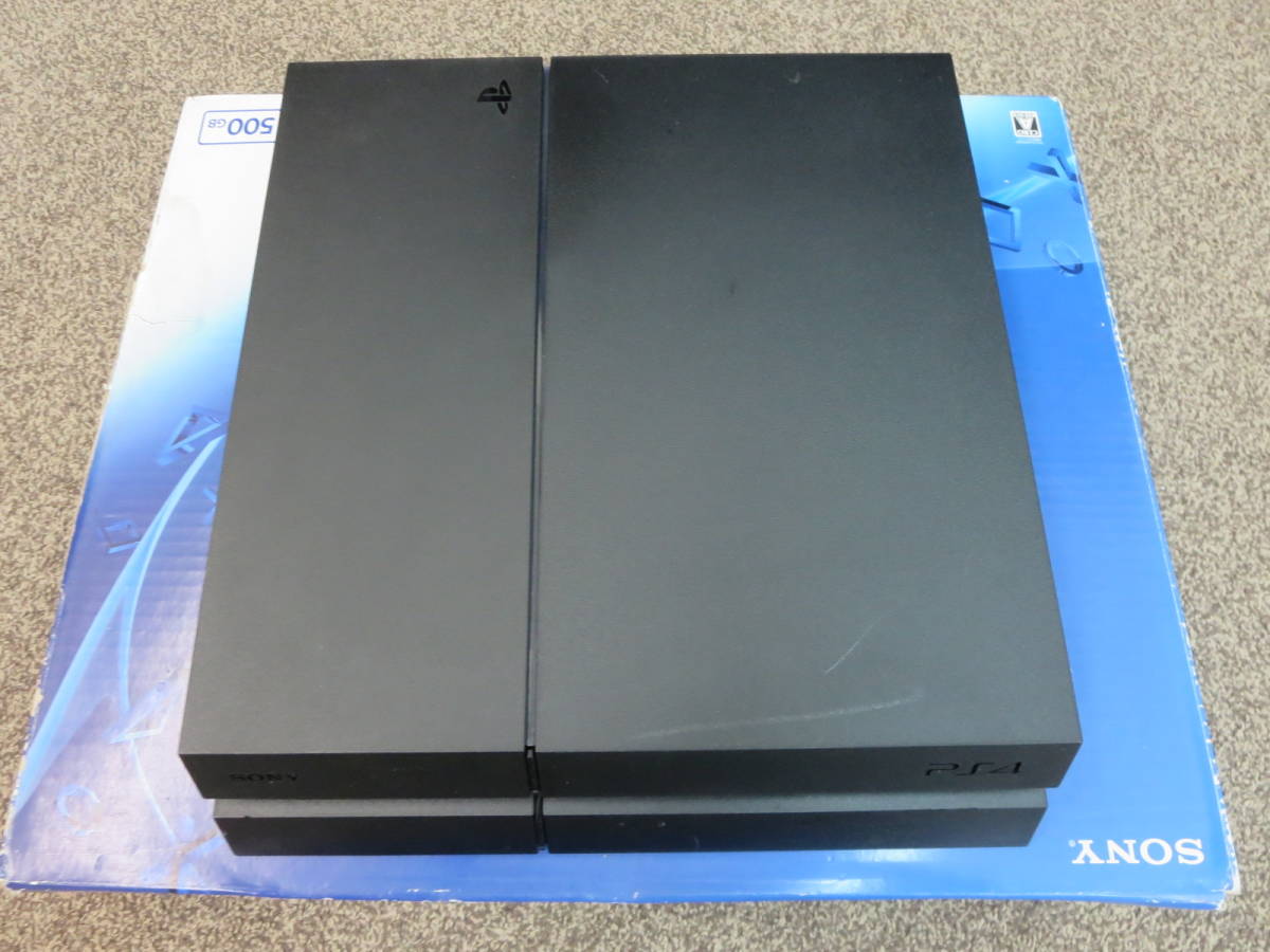 ジャンク！PlayStation4 ジェット・ブラック 500GB CUH-1200A B01