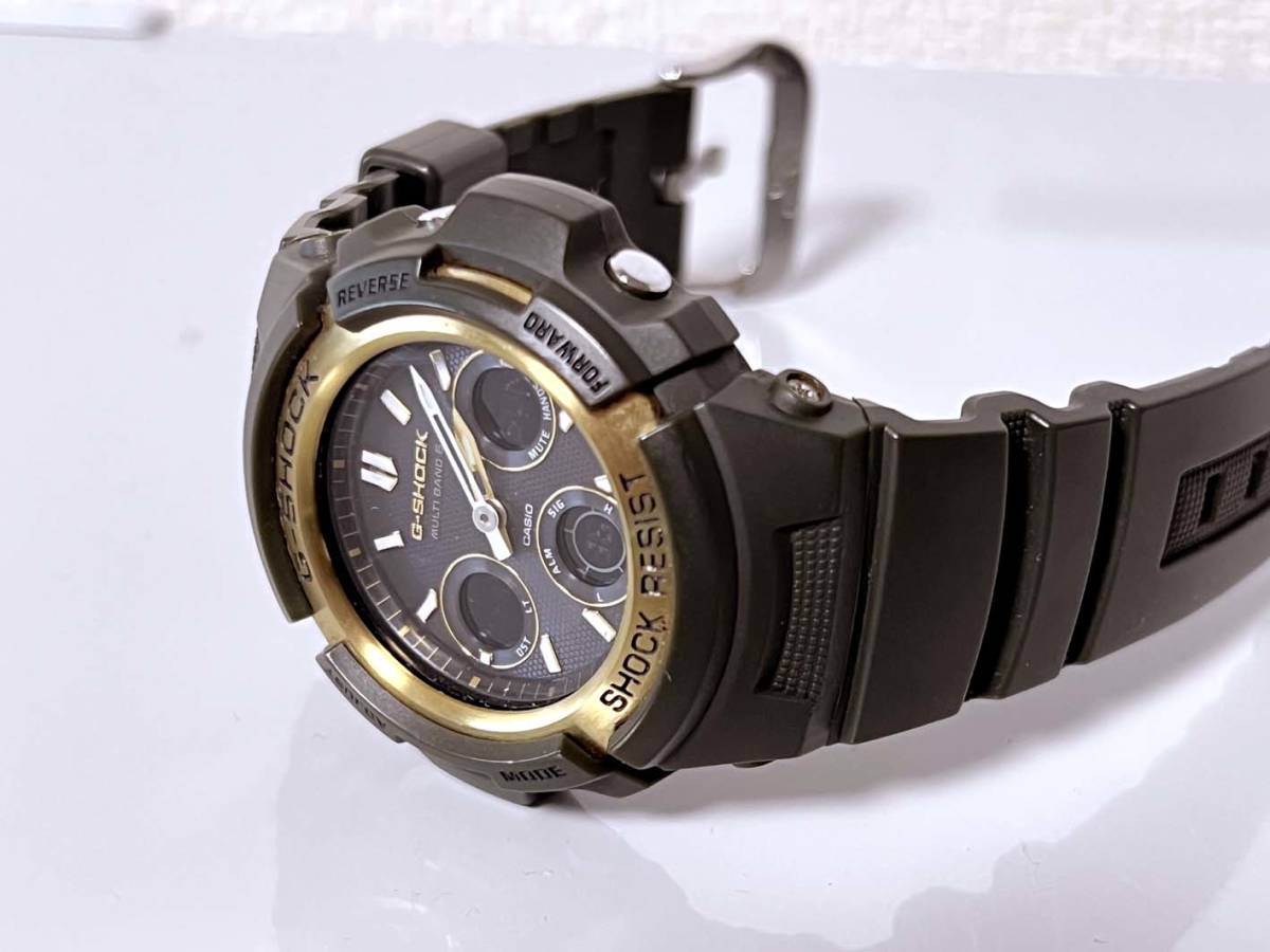送料無料】G-SHOCK AMG-M100A マルチバンド/タフソーラー ☆CASIO電波 