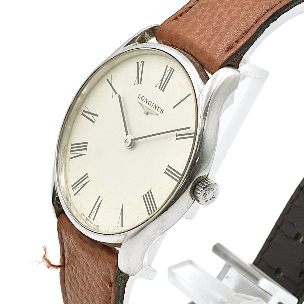 稼働品】LONGINESロンジン 847 SWISS 4139 手巻き 腕時計 T091150