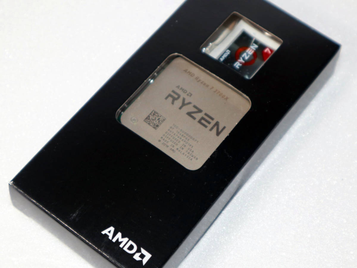 PCパーツ AMD Ryzen 7 3700X CPU 動作確認済み