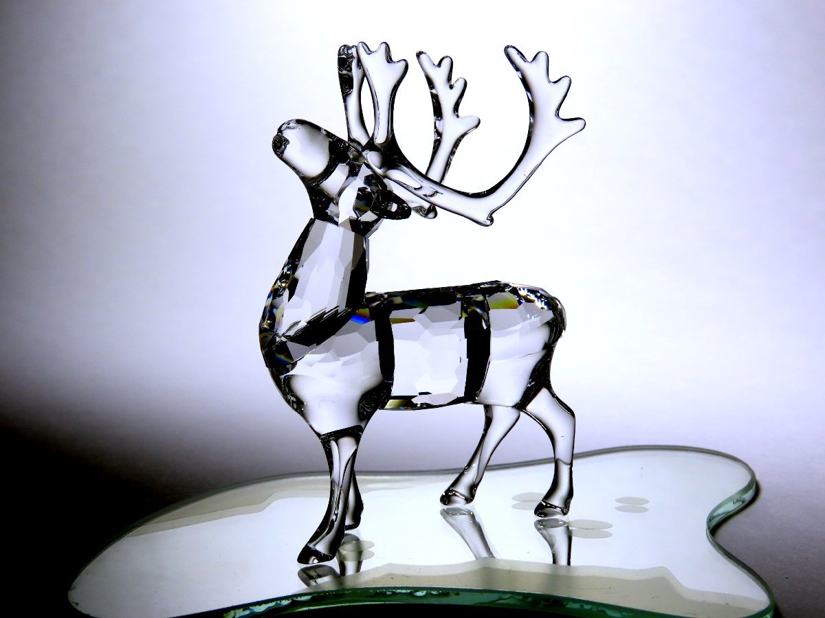 スワロフスキー SWAROVSKI トナカイ　オーナメント　クリスマス　置物 □スワロフスキー 「トナカイ」 〈同梱対象商品〉 クリスマス 【公式通販】