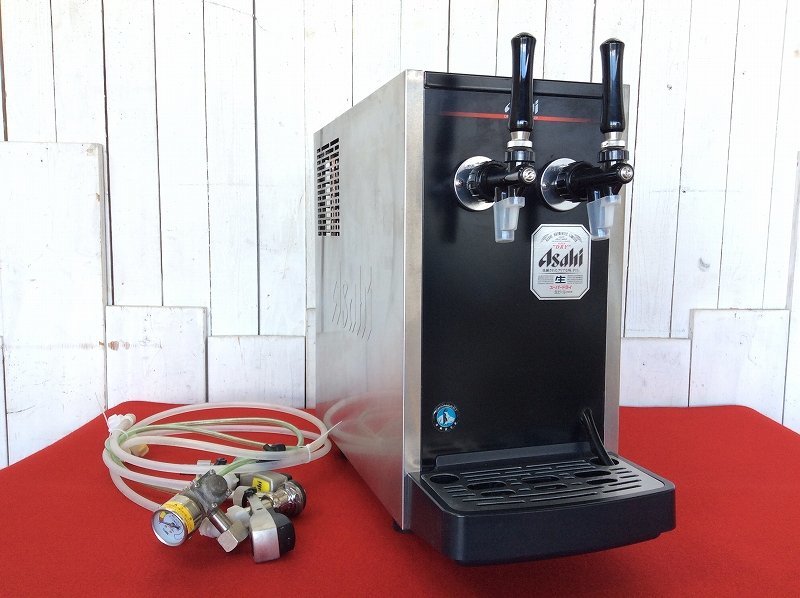 【2020年製/ホシザキ/業務用生ビールサーバー/業務用生ビールディスペンサー/ダブルコック/DBF-G40WA】ビアガーデンホール飲食居酒屋