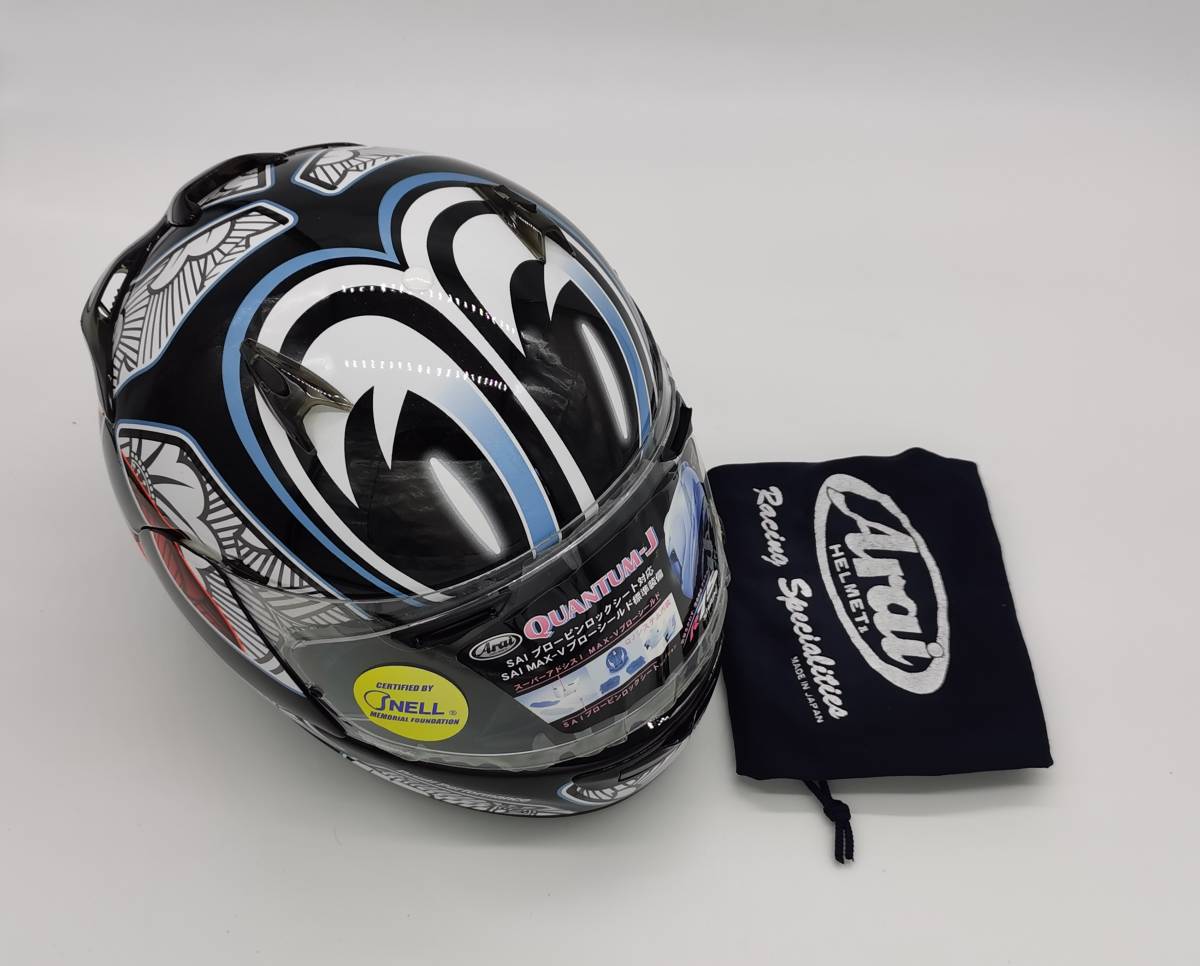 アライ フルフェイスQUANTUMJ ホワイト Arai SIZES フルフェイス