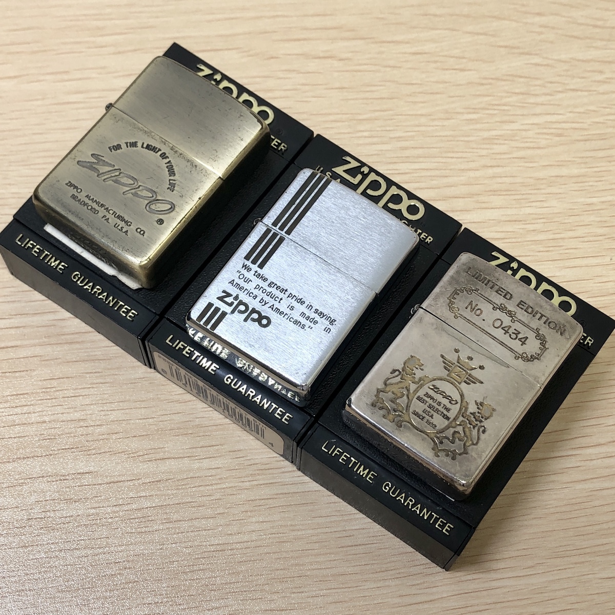 Zippo オイルライター まとめ / 計3点 ジッポー ライター 喫煙具 喫煙