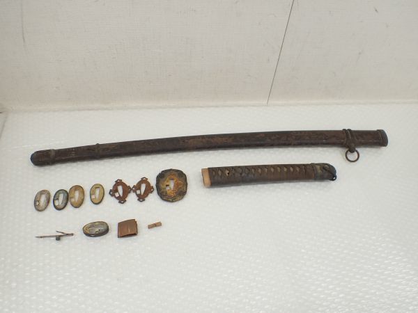 ☆D464-100 当時物 旧日本陸軍 九八式軍刀（昭和13年制定陸軍制式軍刀