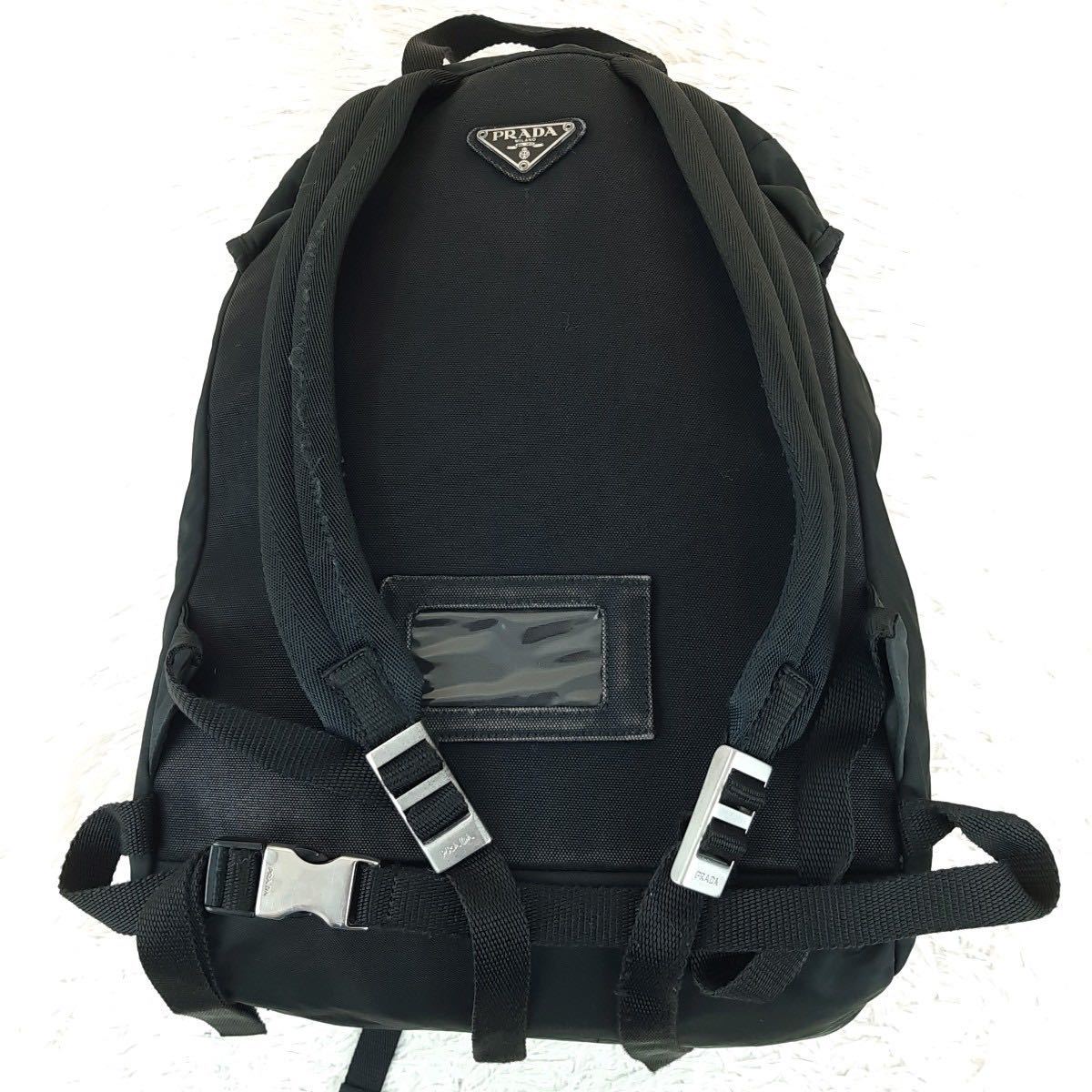 1円〜【美品】PRADA プラダ v135 リュックサック バックパック 
