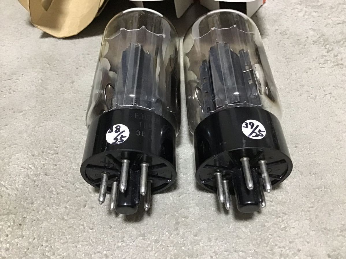 TOSHIBA製 6L6GC 真空管 2本セット 日本製 真空管 東芝製 6L6GC 2本セット