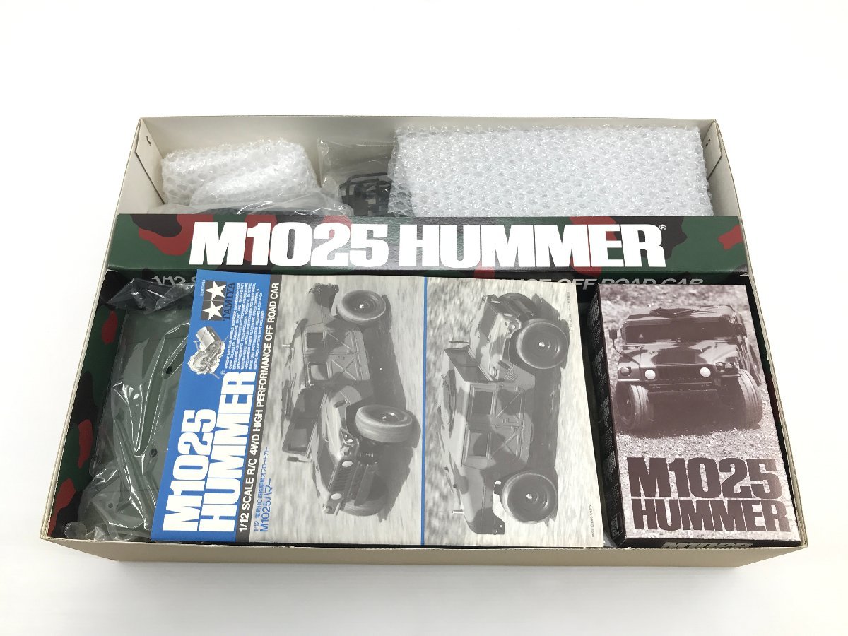 未組立☆TAMIYA タミヤ 1/12 電動RCカー ラジコン 組立キット M1025
