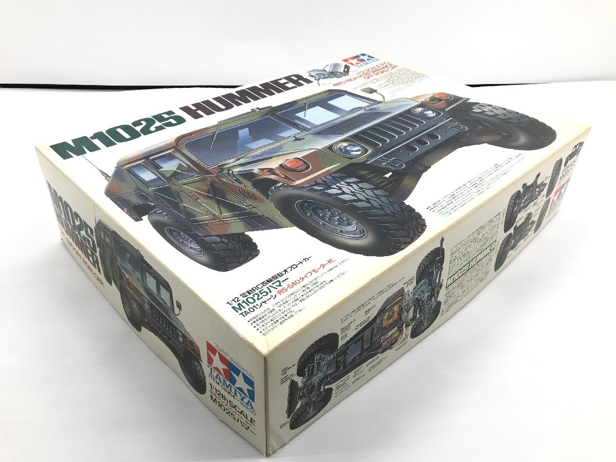 未組立☆TAMIYA タミヤ 1/12 電動RCカー ラジコン 組立キット M1025