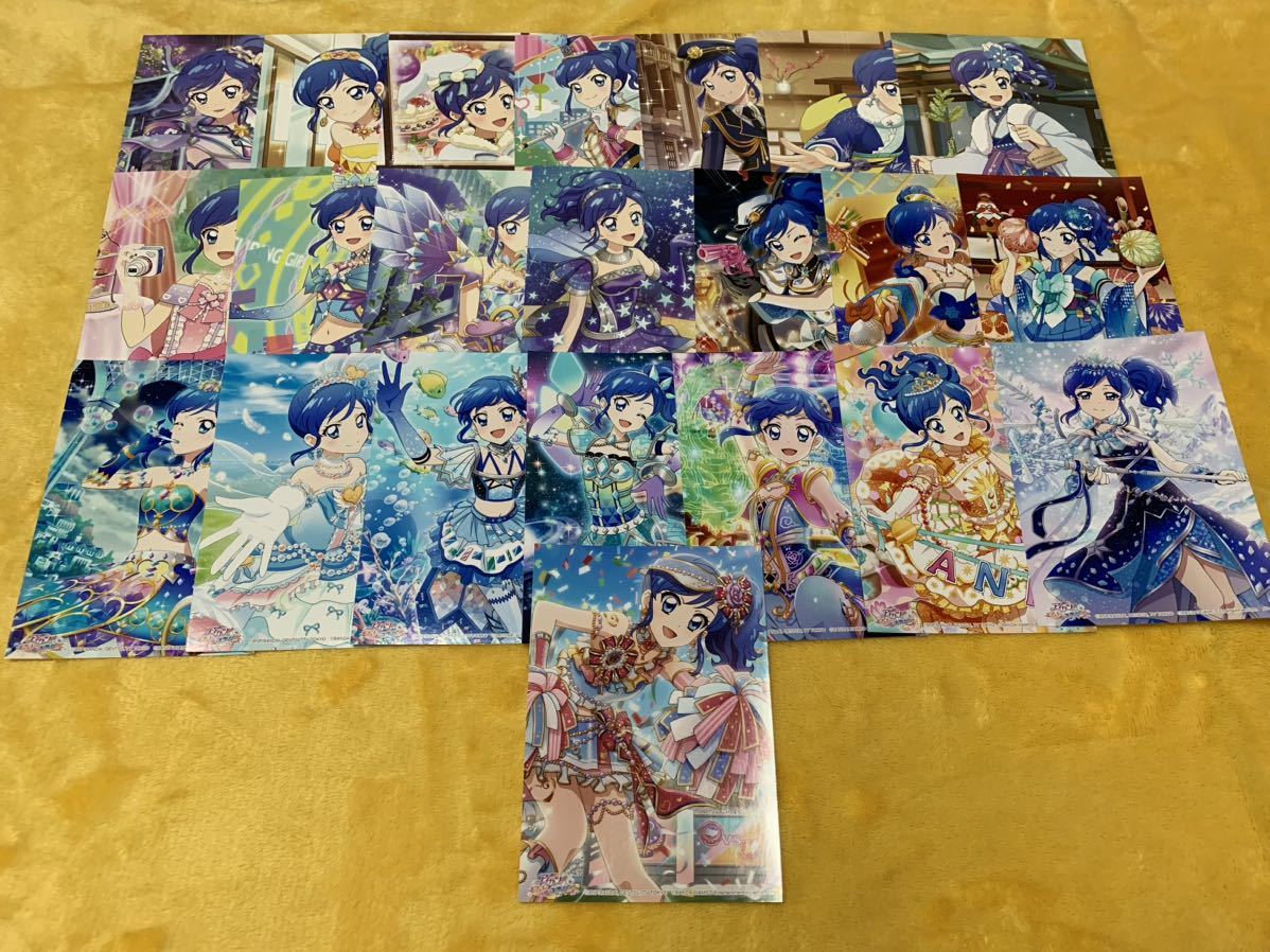 アイカツ フォトカツ ブロマイド ポストカード 霧矢あおい 霧矢あおい