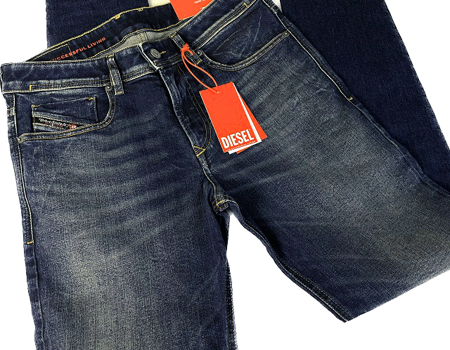 新品正規 4.3万 DIESEL ディーゼル　SLEENKER　ヴィンテージ　デニム 　30　美脚デニム　ストレッチ　送料520円