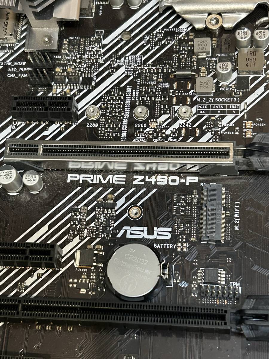 PRIME Z490-P Z490チップセットを搭載したATXマザーボード。エントリー