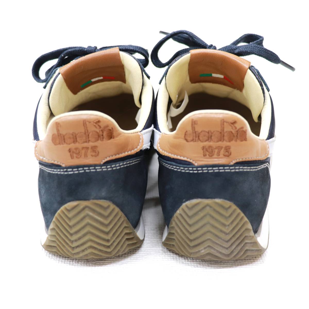 diadora HERITAGE EQUIPE ITA UK7.5 26㎝ BLU WING TEAL ディアドラ 
