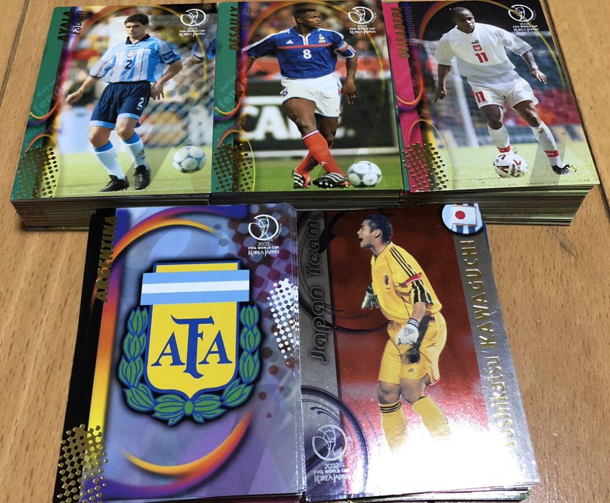 2002 FIFA ワールドカップ オフィシャル トレーディング カード 未開封