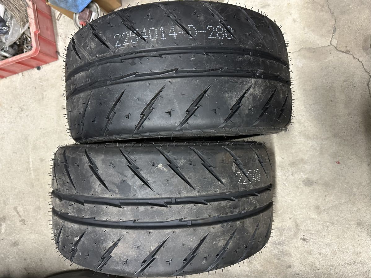 シバタイヤ 新品2本 バリ溝 売り切り 225/40/14 ヨコハマ 14インチ 