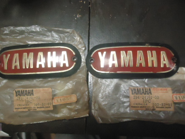 ヤマハ　DT1 タンクエンブレム　XS1　その2