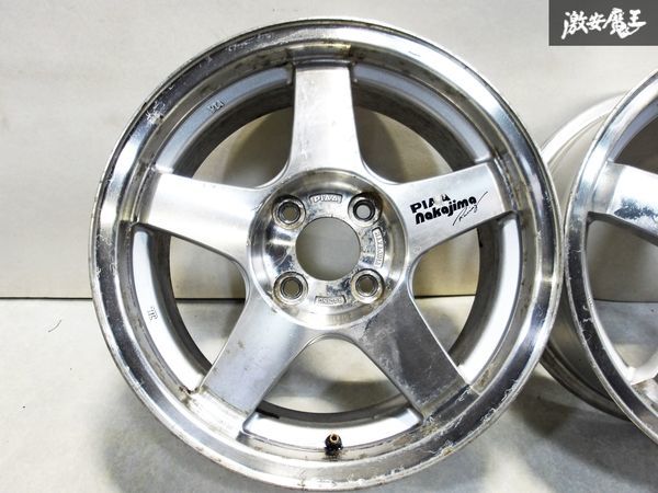 当時物 PIAA NAKAJIMA RACING ピア ナカジマ レーシング 15インチ 6.5J 