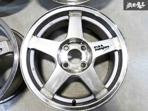当時物 PIAA NAKAJIMA RACING ピア ナカジマ レーシング 15インチ 6.5J 