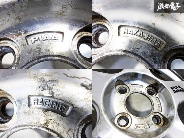 当時物 PIAA NAKAJIMA RACING ピア ナカジマ レーシング 15インチ 6.5J 