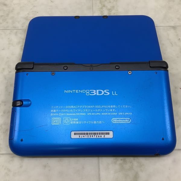 1円〜 動作確認/初期化済 箱無 ニンテンドー3DS LL SPR-001(JPN