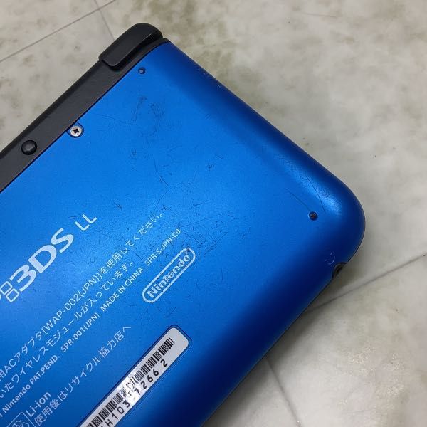 1円〜 動作確認/初期化済 箱無 ニンテンドー3DS LL SPR-001(JPN
