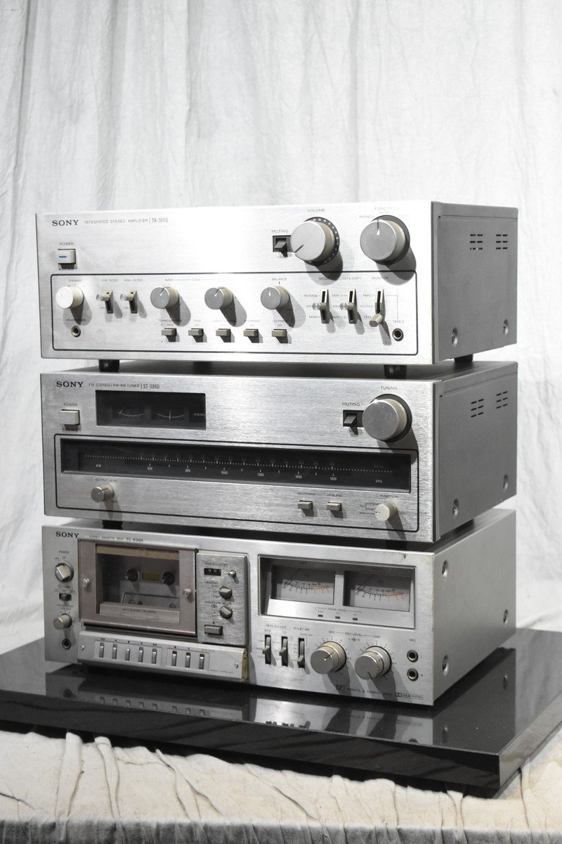 SONY ソニー オーディオセット SONY ST-3950&frasl;TC-K96R&frasl;TA-3650