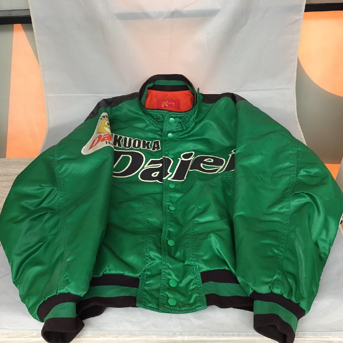 90s ローリングス Rawlings 福岡ダイエーホークス スタジャン 福岡ダイエーホークス スタジャン ローリングス by 鷹デザイン 90s