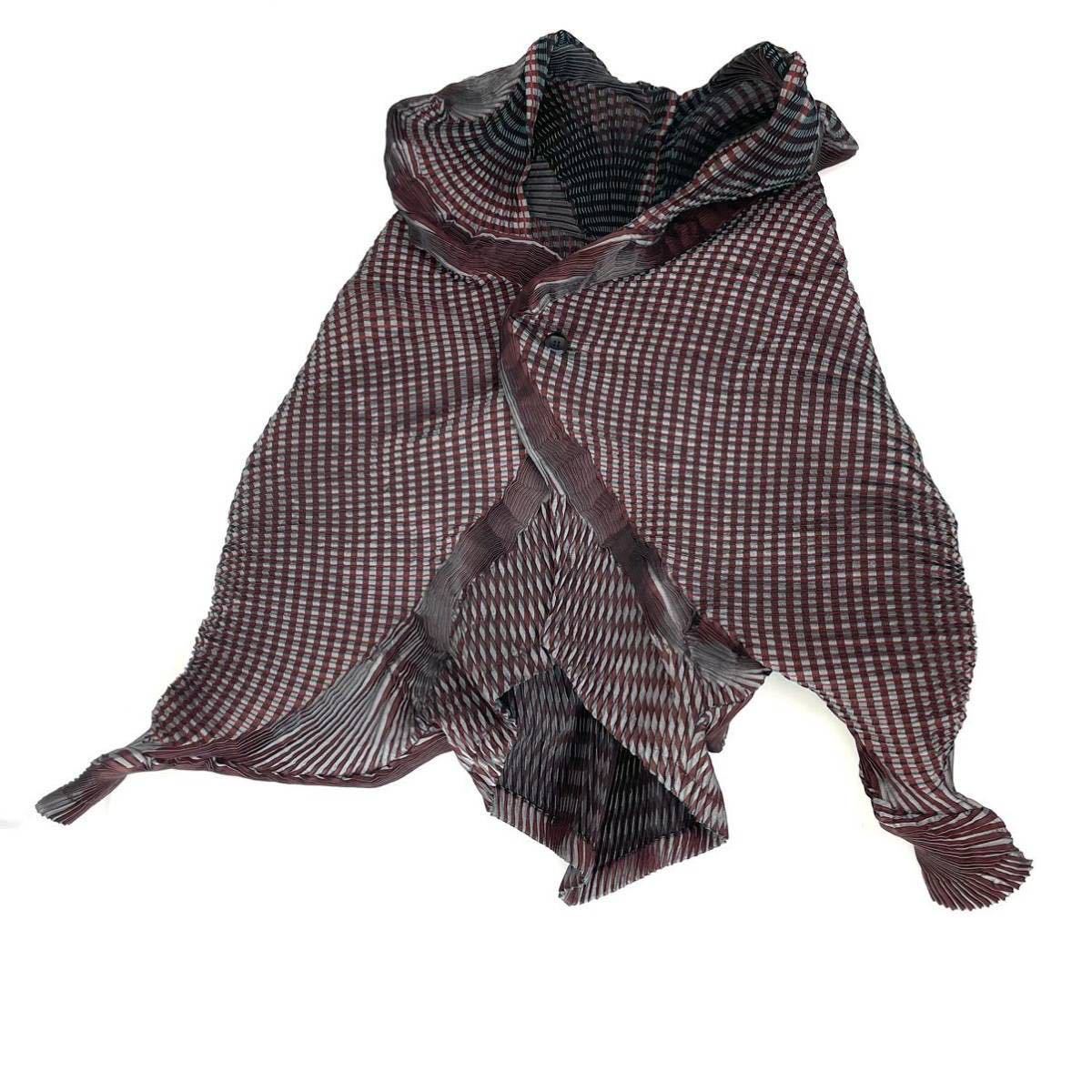 イッセイミヤケ ISSEY MIYAKE ジャケット コート 変形 PLEATS PLEASE 