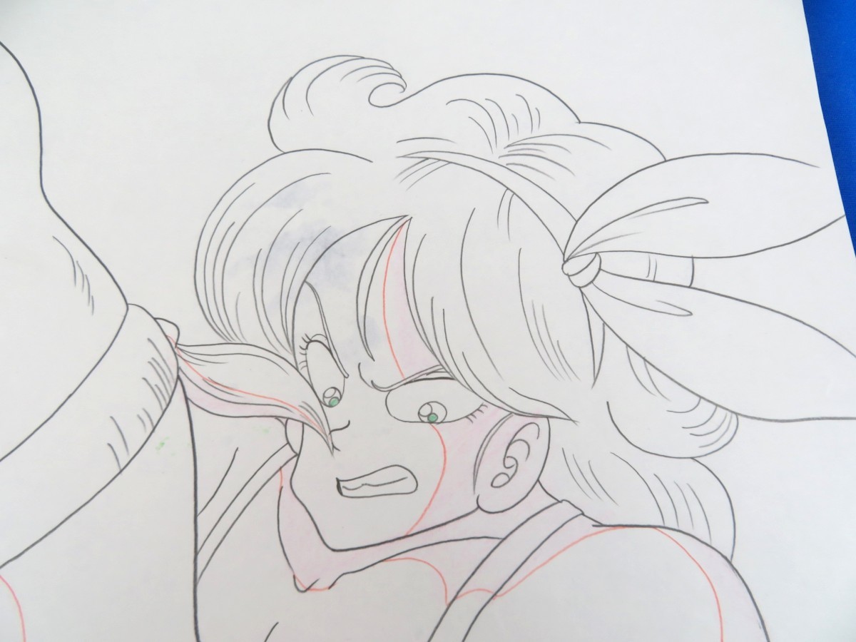 ドラゴンボール ドラゴンボールZ ランチ 金髪ランチ セル画 原画