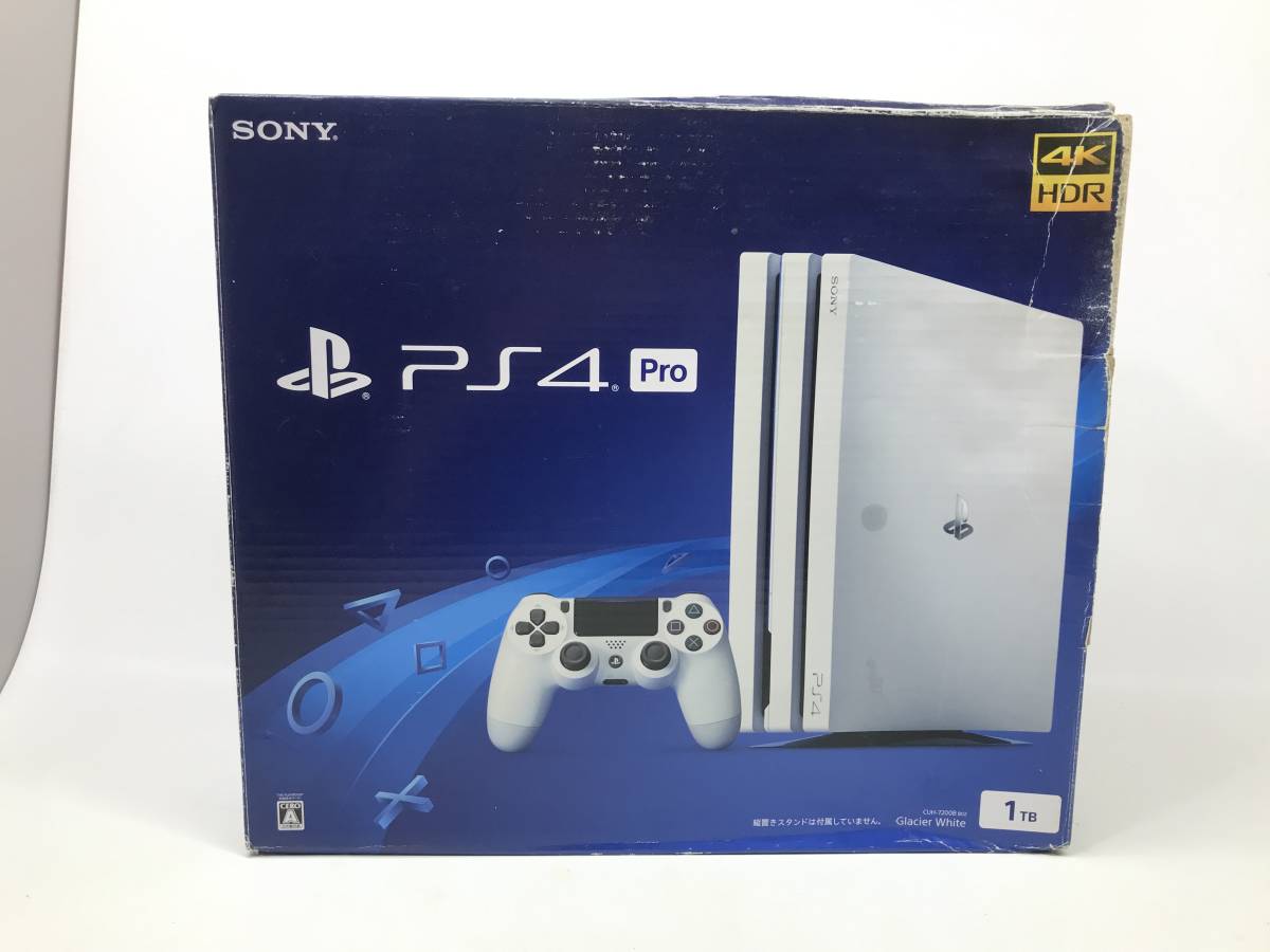 定番，HOT 6246 １円 PS4 Pro 本体 CUH-7200B グレイシャーホワイト 白 プレイステーション4 み 品(PS4本体)｜売買されたオークション情報、yahooの商品情報をアーカイブ公開 - オークファン PS4本体