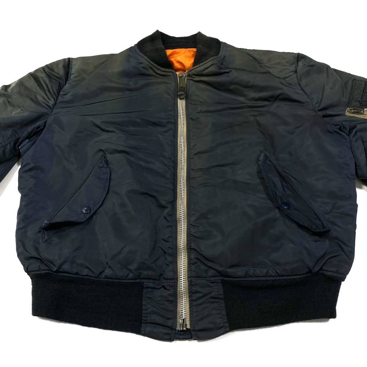 80's古着 USA製 ALPHA INDUSTRIES/アルファ インダストリーズ MA-1