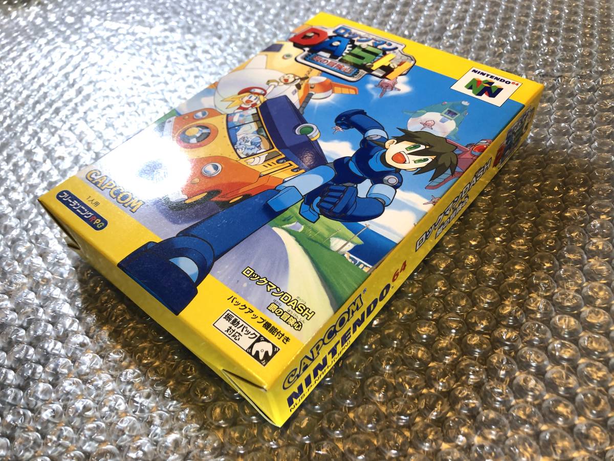 新品未開封】ニンテンドウ64・ロックマンDASH 鋼の冒険心（検索
