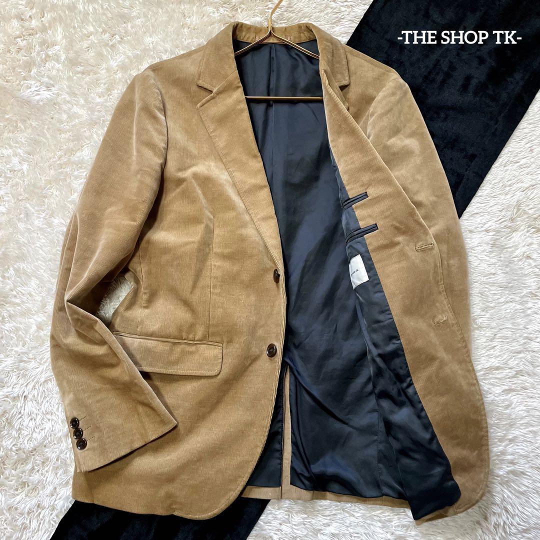 1円【THE SHOP TK/極美品】テーラードジャケット【コーデュロイ 
