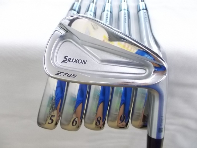 【訳あり】SRIXON Z725 & Z785 6本(5〜PW)　DG S200 スリクソンZ785 アイアン 6本 DG(S200)付き 状態良好 SRIXON Z785