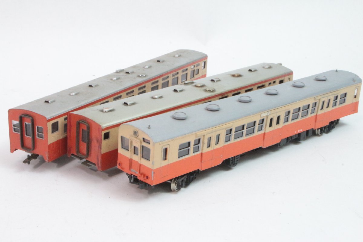 メーカー不明 ◎ 客車 鉄道模型 HOゲージ 3両セット ◎ #4673