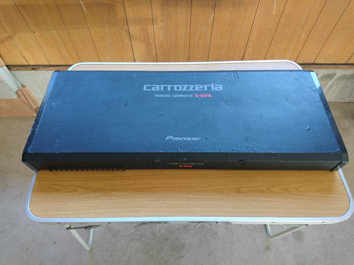 カロッツェリア TS-WX77A パワードサブウーハー carrozzeria