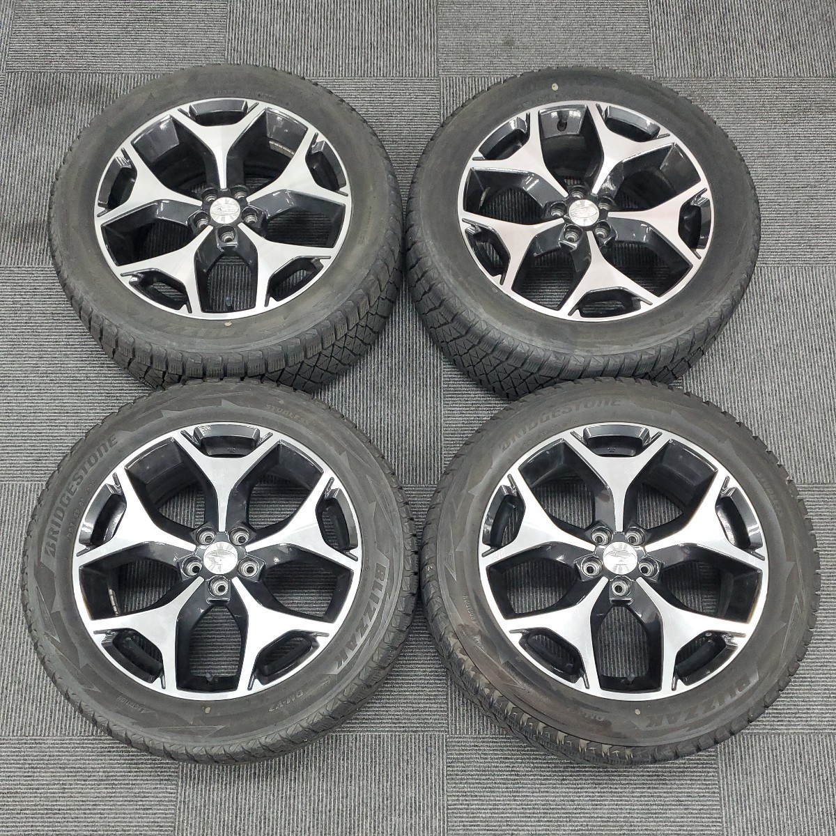 1円売切り!!スバル フォレスター SJ系 純正 アルミホイール 4本セット