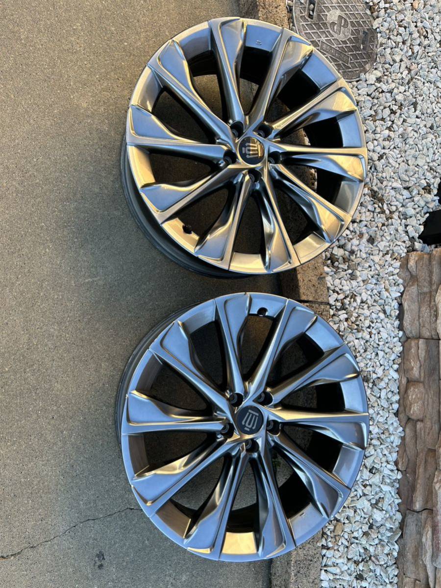 クラウンクロスオーバーGレザーパッケージ21インチ4本美品