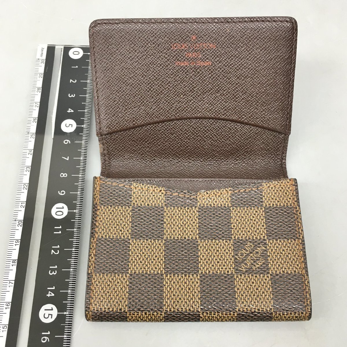LOUIS ダミエ 名刺入れ VUITTON ルイヴィトン カードケース ヴィトン